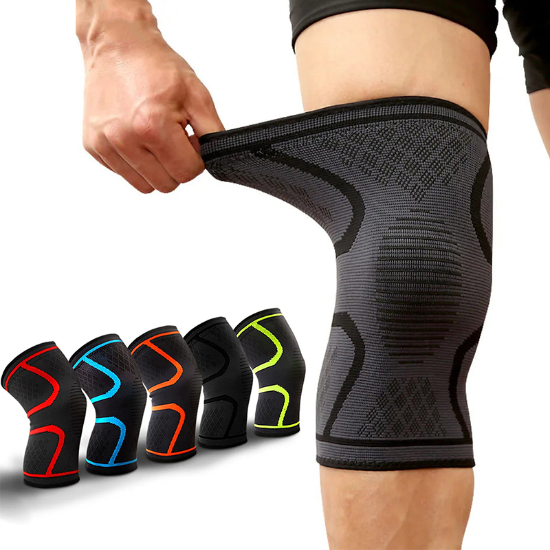 1PC Men Fitness Running Cyclin - Knee Sleeve Pair recension och pris
