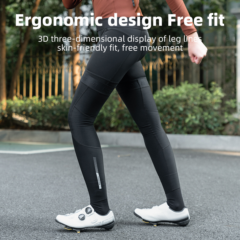 ROCKBROS Winter Cycling Leg wa - Knee Sleeve Pair recension och pris